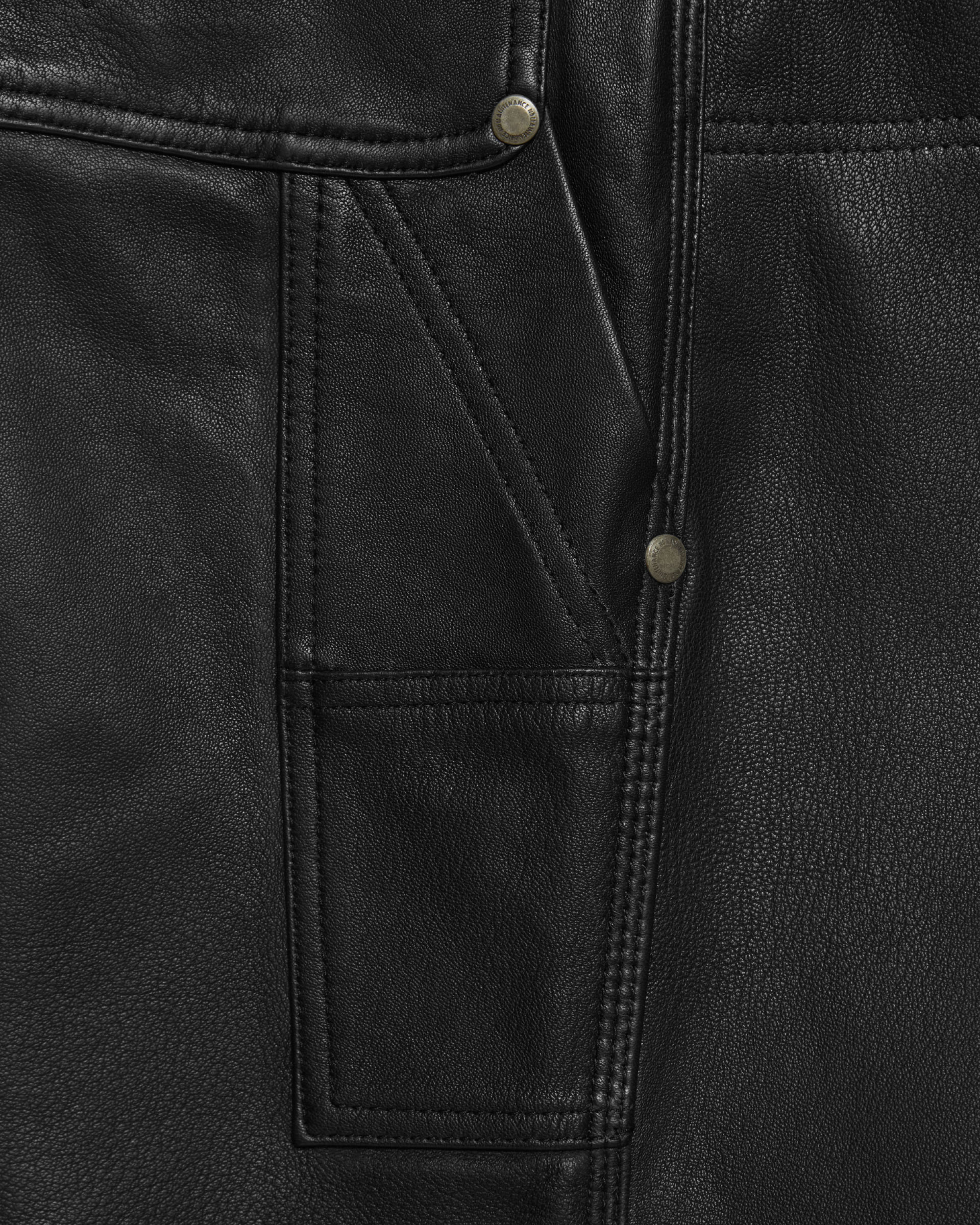 Lambskin Leather Double Knees