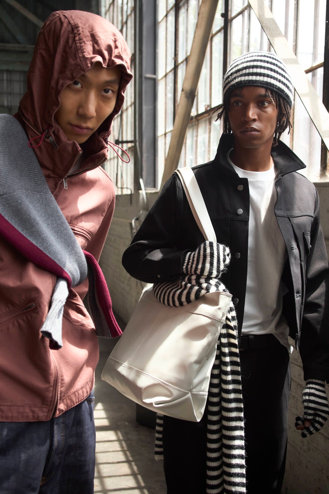 FW26 collection worn on location